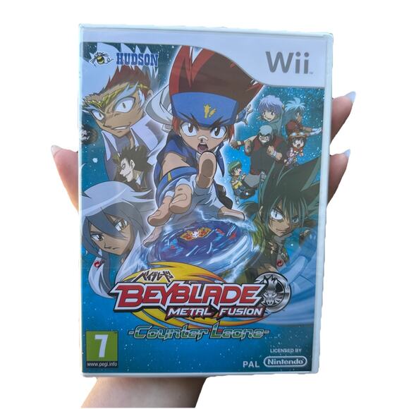 BRAND NEW FACTORY SEALED NINTENDO WII PAL GAME BEYBLADE METAL FUSION LEONE SET